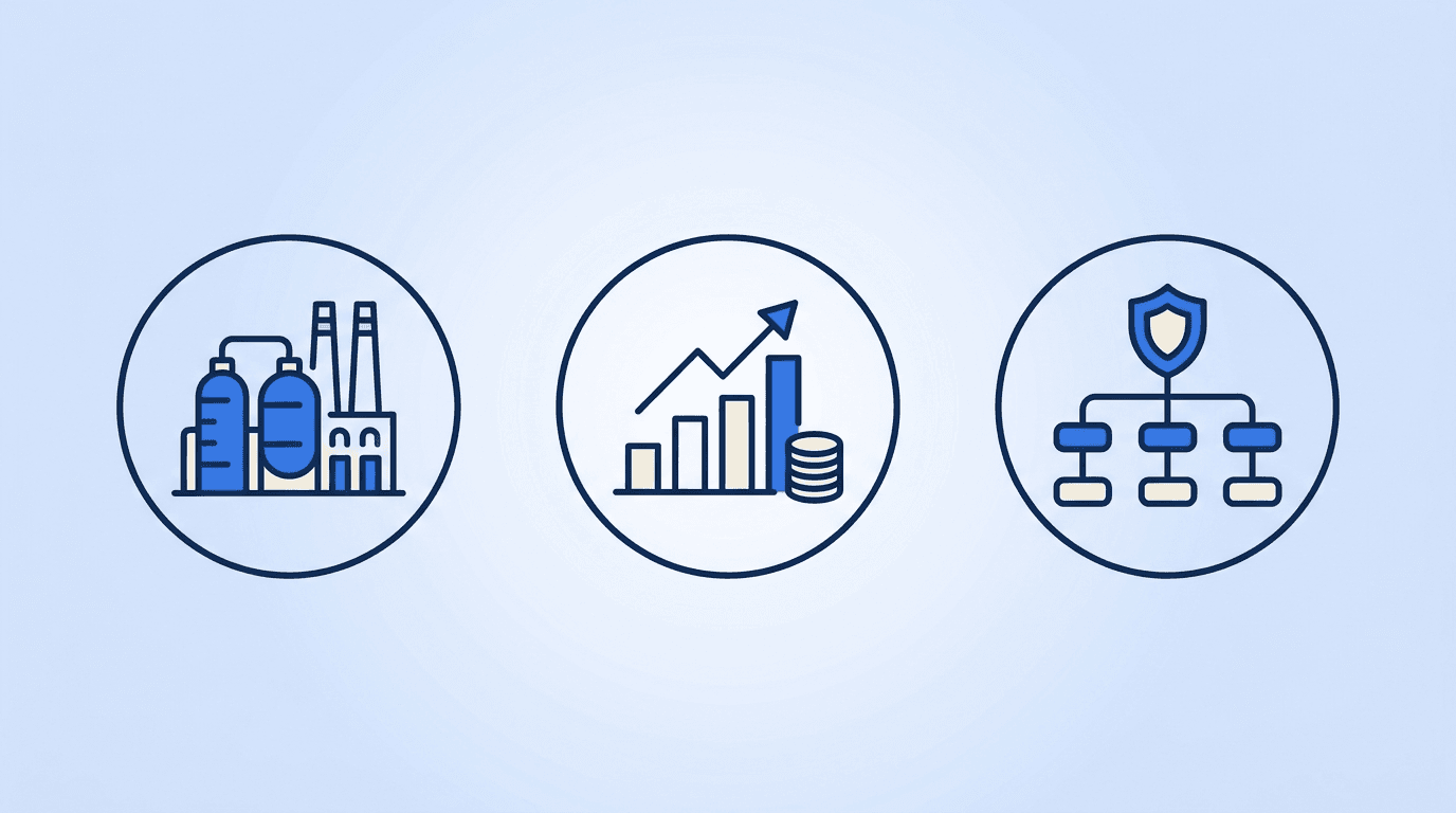 Plant Manager / Operations Manager (Chemical Manufacturing) role-specific illustration