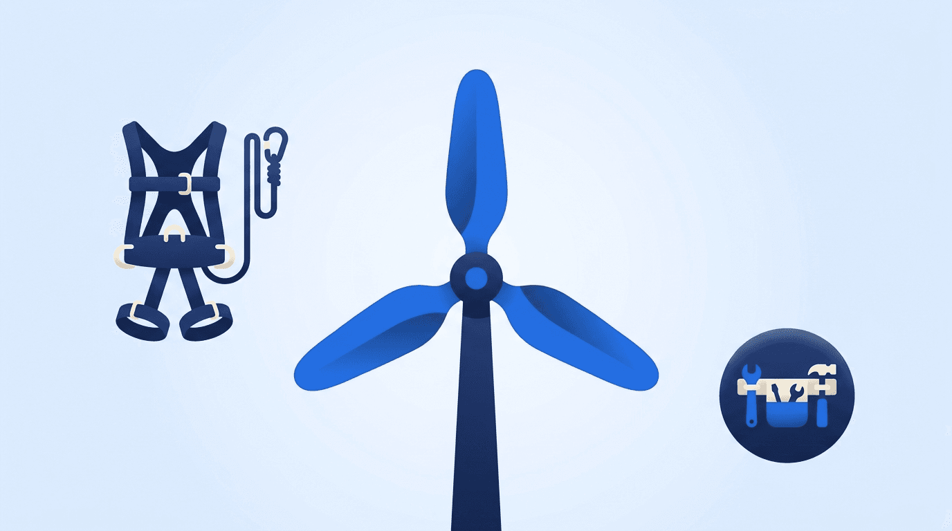 Wind Turbine Service Technician role-specific illustration