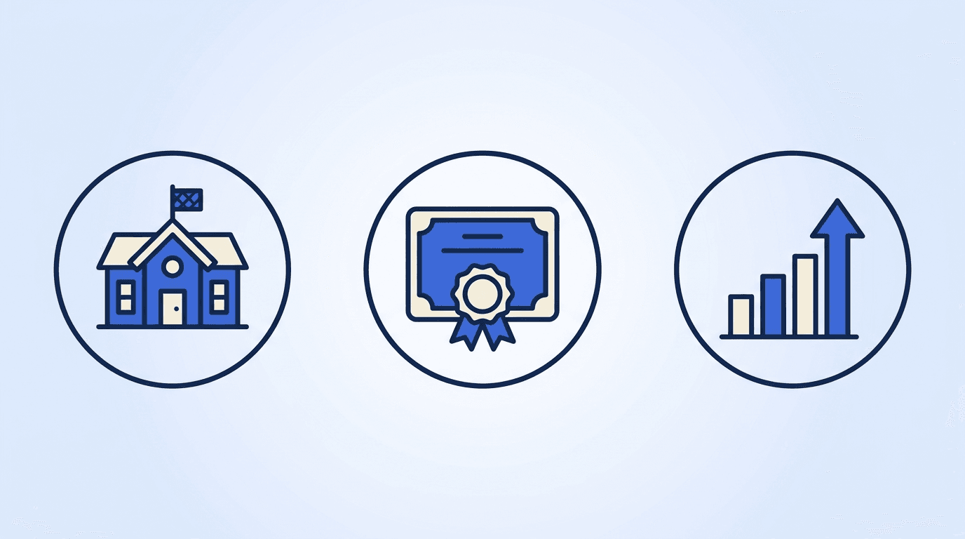 School Principal (Elementary, Middle & High School) role-specific illustration