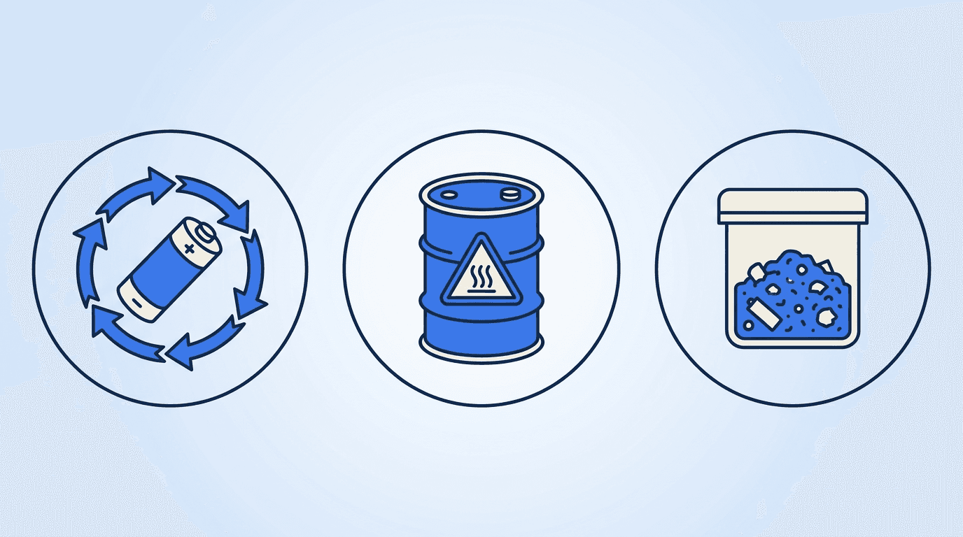 Battery Recycling Technician / Circular Economy Specialist role-specific illustration