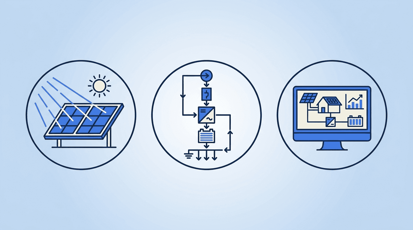 Solar PV Design Engineer / Solar Energy Systems Engineer role-specific illustration
