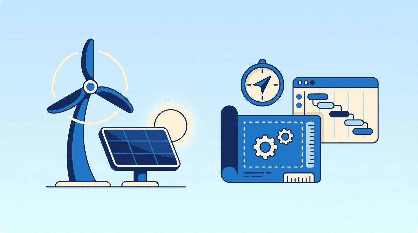 Renewable Energy Project Manager / Solar-Wind Developer role-specific illustration