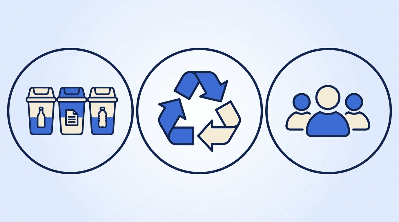 Recycling Program Manager role-specific illustration