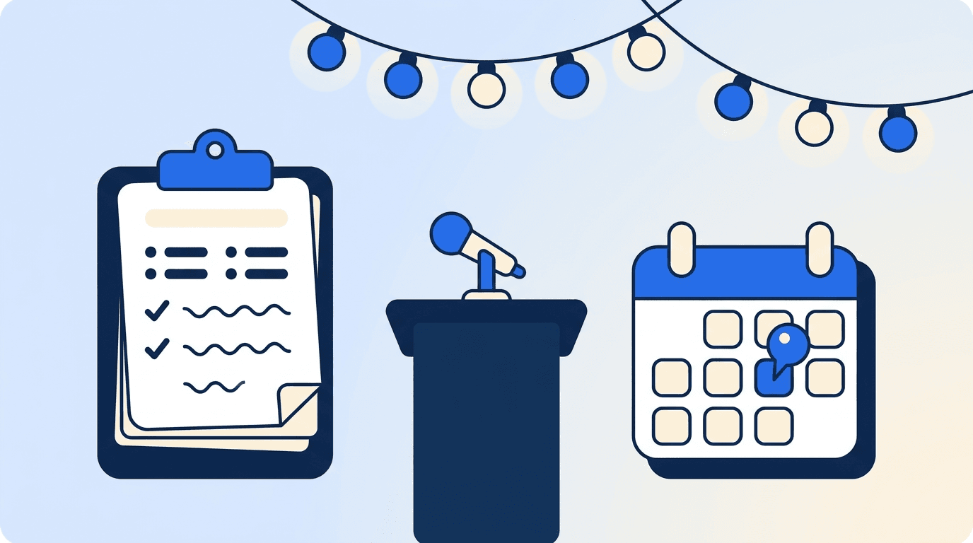 Meeting, Convention & Event Planner role-specific illustration