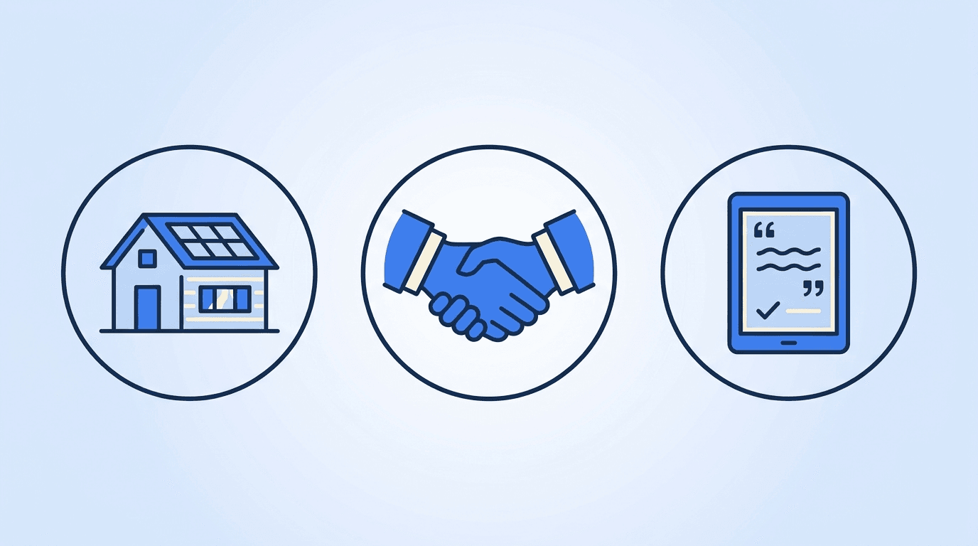 Renewable Energy / Solar Sales Consultant role-specific illustration